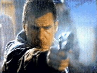 Harrison Ford as Deckard